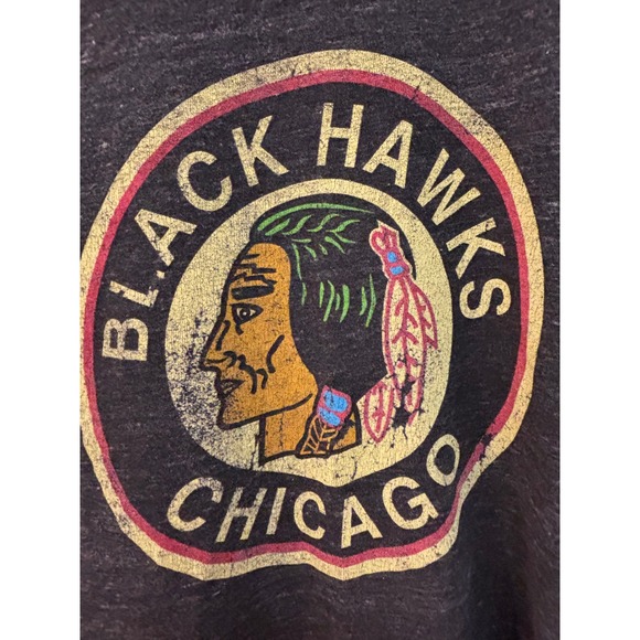 Fanatics Vintage Y2K Chicago Blackhawks NHL T Shirt Large - Picture 2 of 4